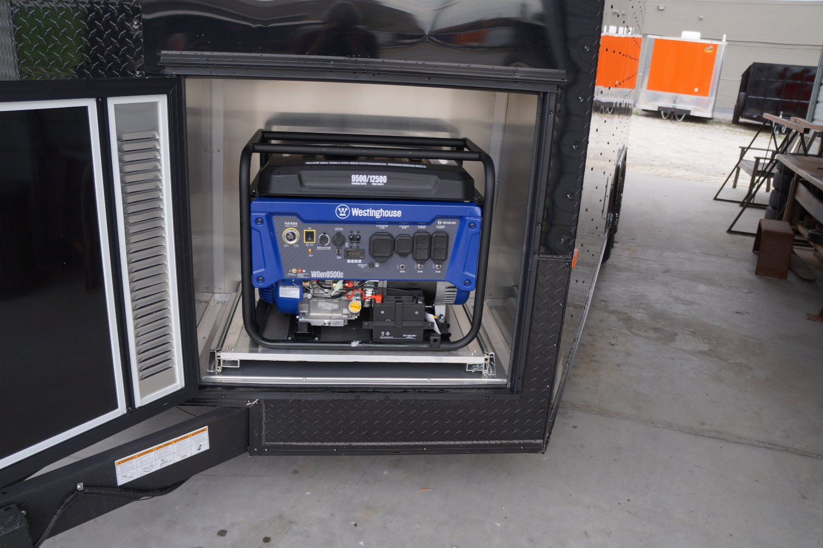 New 2025 Rock Solid Cargo 8.5X20CH-5200LB Motorcycle Trailer