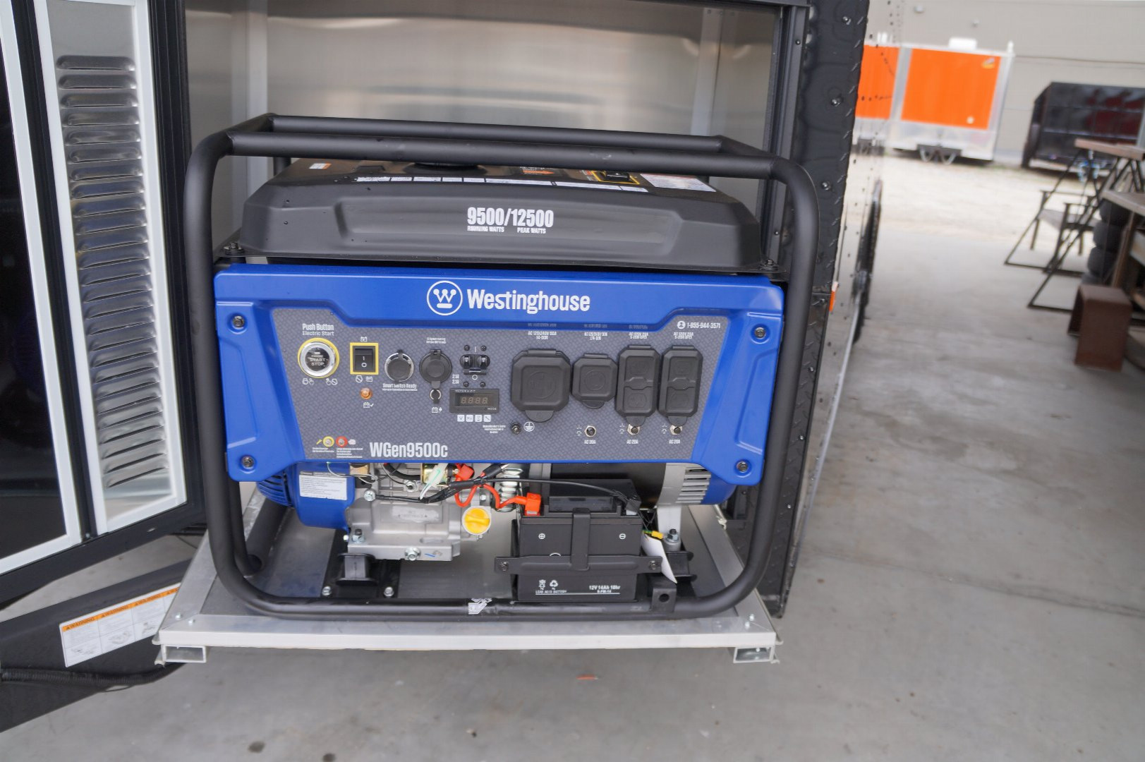 New 2025 Rock Solid Cargo 8.5X20CH-5200LB Motorcycle Trailer