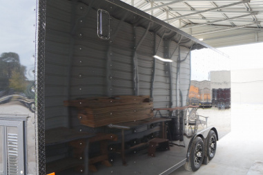 New 2025 Rock Solid Cargo 8.5X20CH-5200LB Motorcycle Trailer