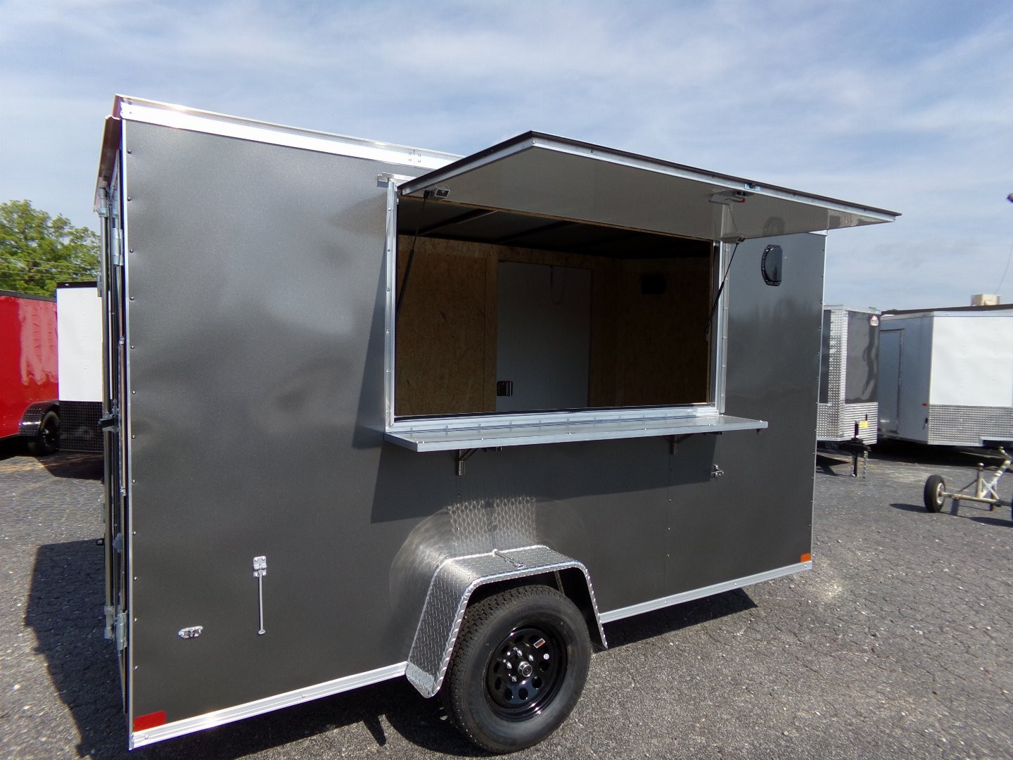 New 2026 Covered Wagon Trailers CW6X12SA Concession