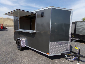 New 2026 Covered Wagon Trailers CW6X12SA Concession
