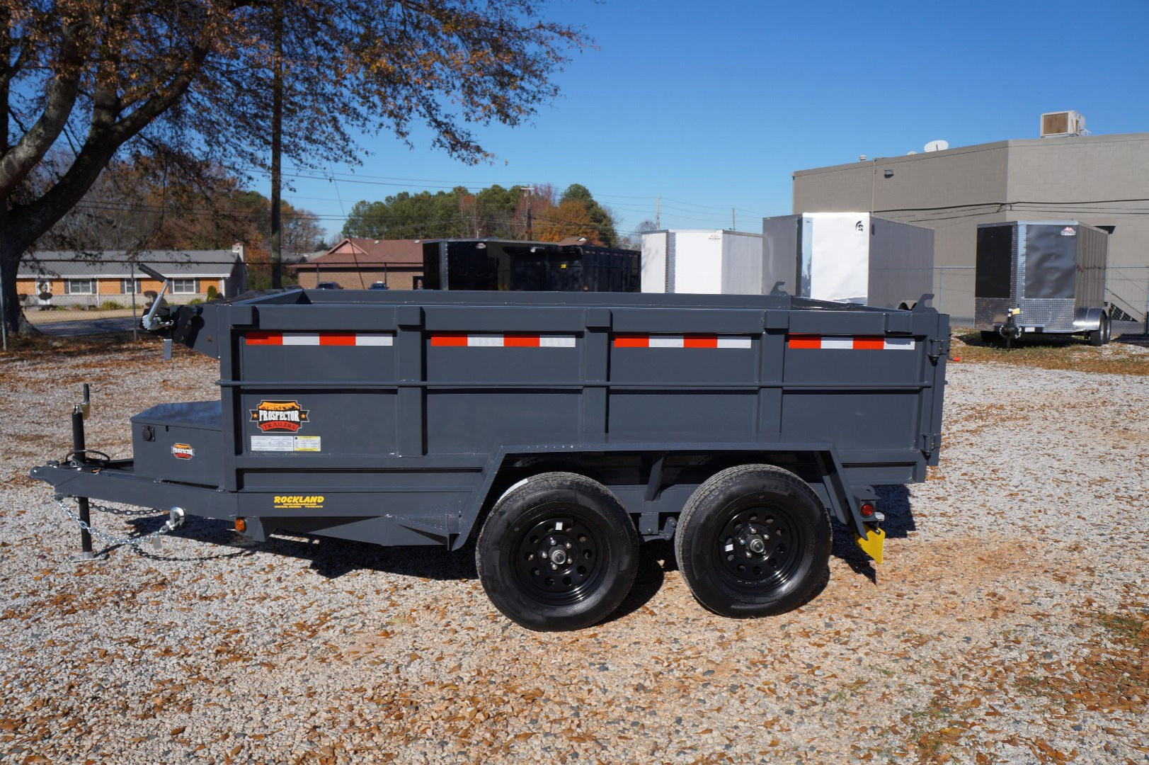 New 2025 Covered Wagon Trailers D-6X10X2X7 Dump Trailer