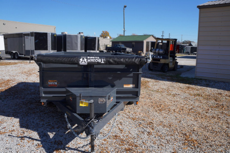 New 2025 Covered Wagon Trailers D-6X10X2X7 Dump Trailer