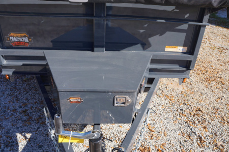 New 2025 Covered Wagon Trailers D-6X10X2X7 Dump Trailer