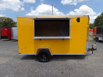 New 2025 Covered Wagon Trailers CW6X12SA Concession