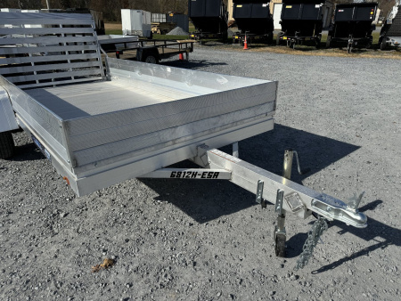 New 2026 Aluma 6812H-ESA-S-TG One Foot Sides, One Piece Gate Utility Trailer ON SALE NOW, PLEASE CALL