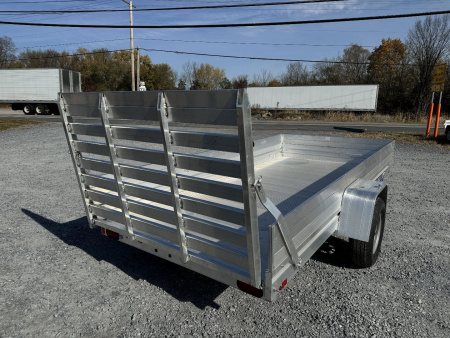 New 2026 Aluma 6812H-ESA-S-TG One Foot Sides, One Piece Gate Utility Trailer ON SALE NOW, PLEASE CALL