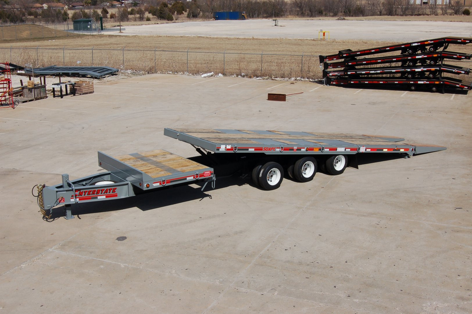 New 2024 Interstate Cargo 70LBG/102 Deckover Trailer