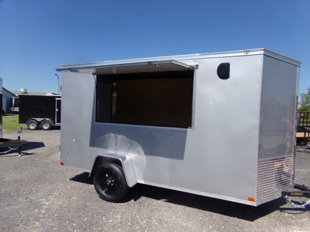 New 2025 Covered Wagon Trailers CW6X12SA Concession