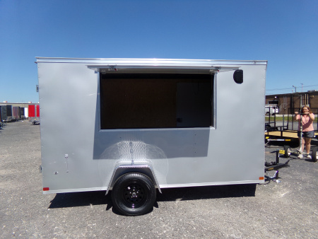 New 2025 Covered Wagon Trailers CW6X12SA Concession