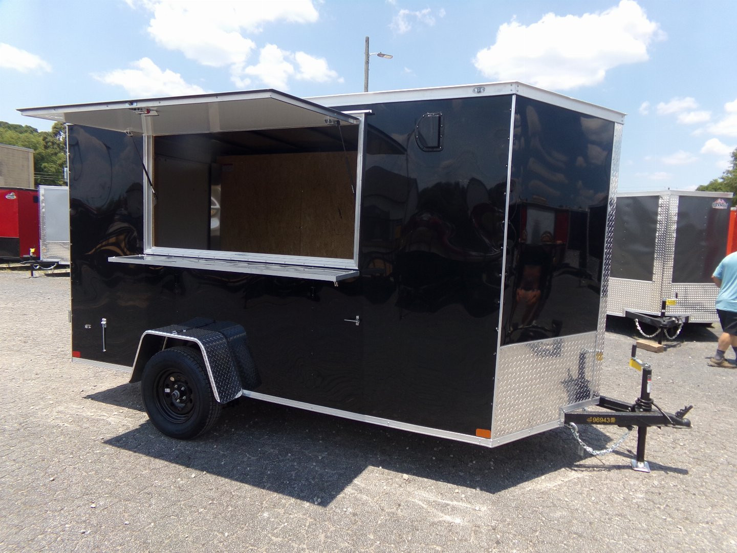 New 2024 Covered Wagon Trailers CW6X12SA Concession