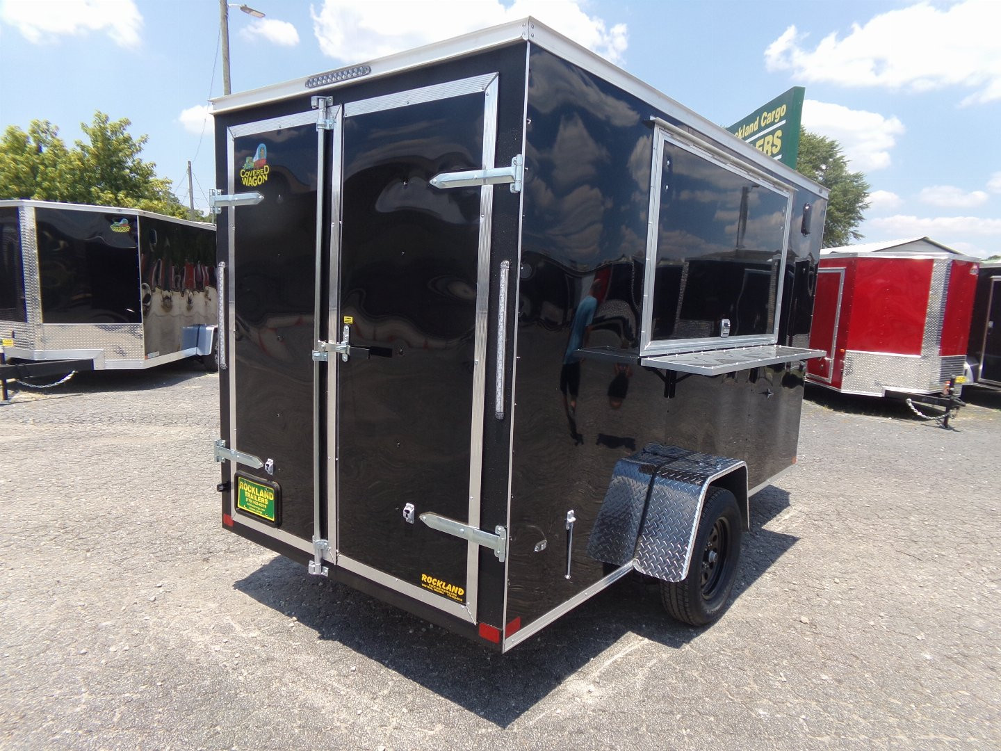New 2024 Covered Wagon Trailers CW6X12SA Concession