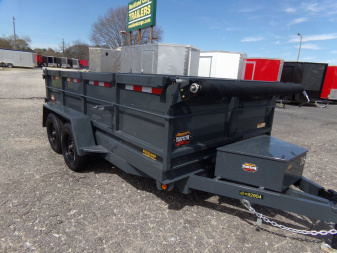 New 2025 COVERED WAGON TRAILERS D-6X12X2X7 Dump Trailer