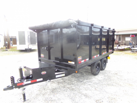 New 2026 Covered Wagon Trailers DO-6X12X4X10 Dump Trailer
