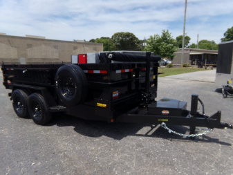 New 2026 Covered Wagon Trailers D-7X14X2X14-T Dump Trailer