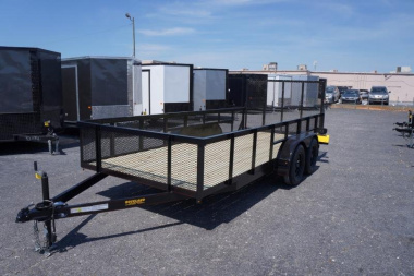 New 2025 GSK METAL WORKS 77X16Tandem Utility Trailer