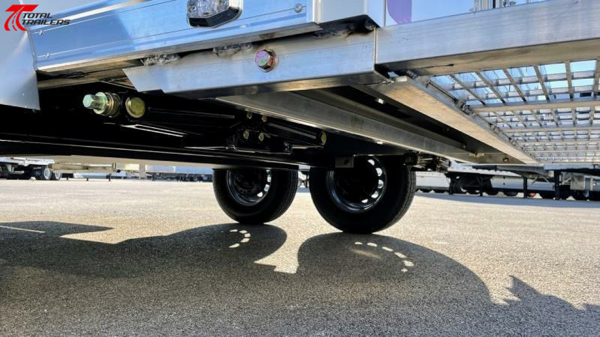New Total Trailer 7 X 12 Aluminum Fiber Optic Splicing Trailer Fiber Splicing