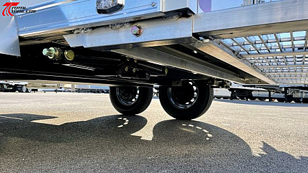 New Total Trailer 7 X 12 Aluminum Fiber Optic Splicing Trailer Fiber Splicing