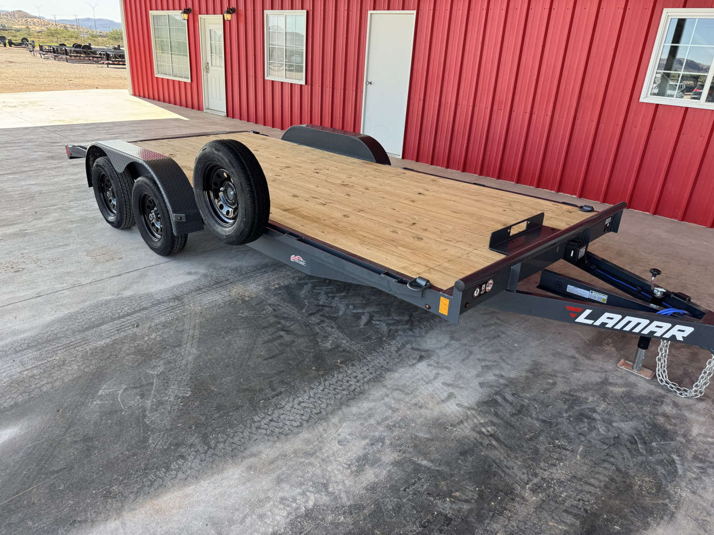 New 2026 Lamar Trailers 83X18 CE 7K CAR HAULER W-PLATE Car Hauler