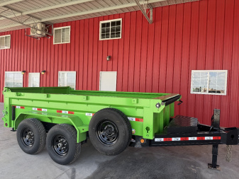 New 2025 GR Trailers 7X12 DUMP TRAILER 14K Dump Trailer