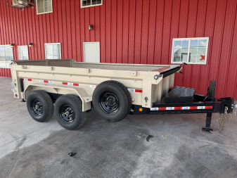 New 2025 GR Trailers 7X12 DUMP TRAILER 14K Dump Trailer