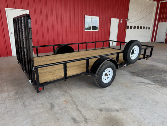 New 2025 GR Trailers 7X14 3K RMP GATE Utility Trailer