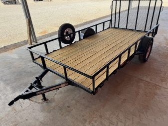 New 2025 GR Trailers 7X14 3K RMP GATE Utility Trailer