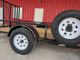 New 2025 GR Trailers 7X14 3K RMP GATE Utility Trailer