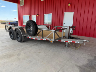 New 2025 GR Trailers 83X16 TANDEM AXLE 14K HD UT W/5' SLIDE IN Utility Trailer