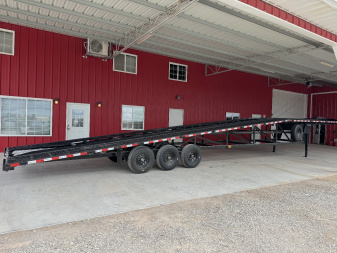 New 2025 Ascend Industries 102X50 WEDGE 21K MULTY CAR HAULER Flatbed Trailer