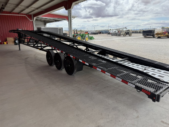 New 2025 Ascend Industries 102X50 WEDGE 21K MULTY CAR HAULER Flatbed Trailer