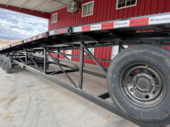 New 2025 Ascend Industries 102X50 WEDGE 21K MULTY CAR HAULER Flatbed Trailer