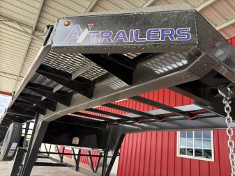 New 2025 Ascend Industries 102X50 WEDGE 21K MULTY CAR HAULER Flatbed Trailer