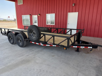 New 2024 GR TRAILERS 82 X18' UTILITY TRAILER, WITH 40  SLIDE-I Utility Trailer