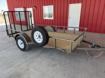 New 2025 GR TRAILERS 6X12 SINGLE AXLE W/RAMP GATE (STOCK#GR956 Utility Trailer
