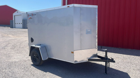 New 2025 WELLS CARGO 5X8 SINGLE AXLE ECLOSED CARGO SWING DOOR Cargo / Enclosed Trailer