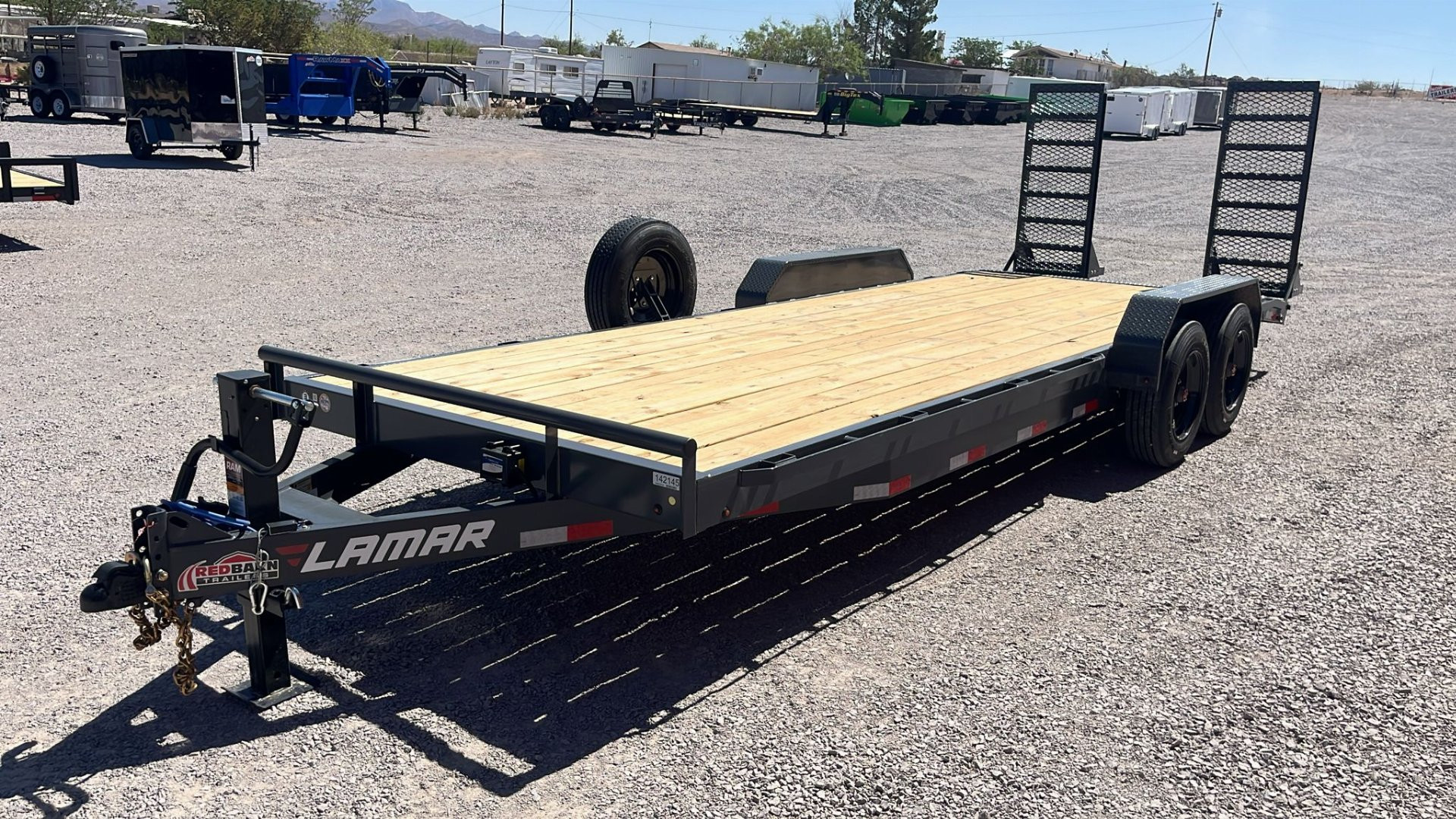 New 2025 Lamar Trailers 83"X22' H6 16K EQUIPMENT HAULER Equipment Trailer