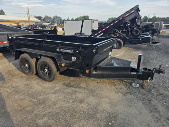 New 2026 Iron Bull 5X10 10K - RAMPS Dump Trailer