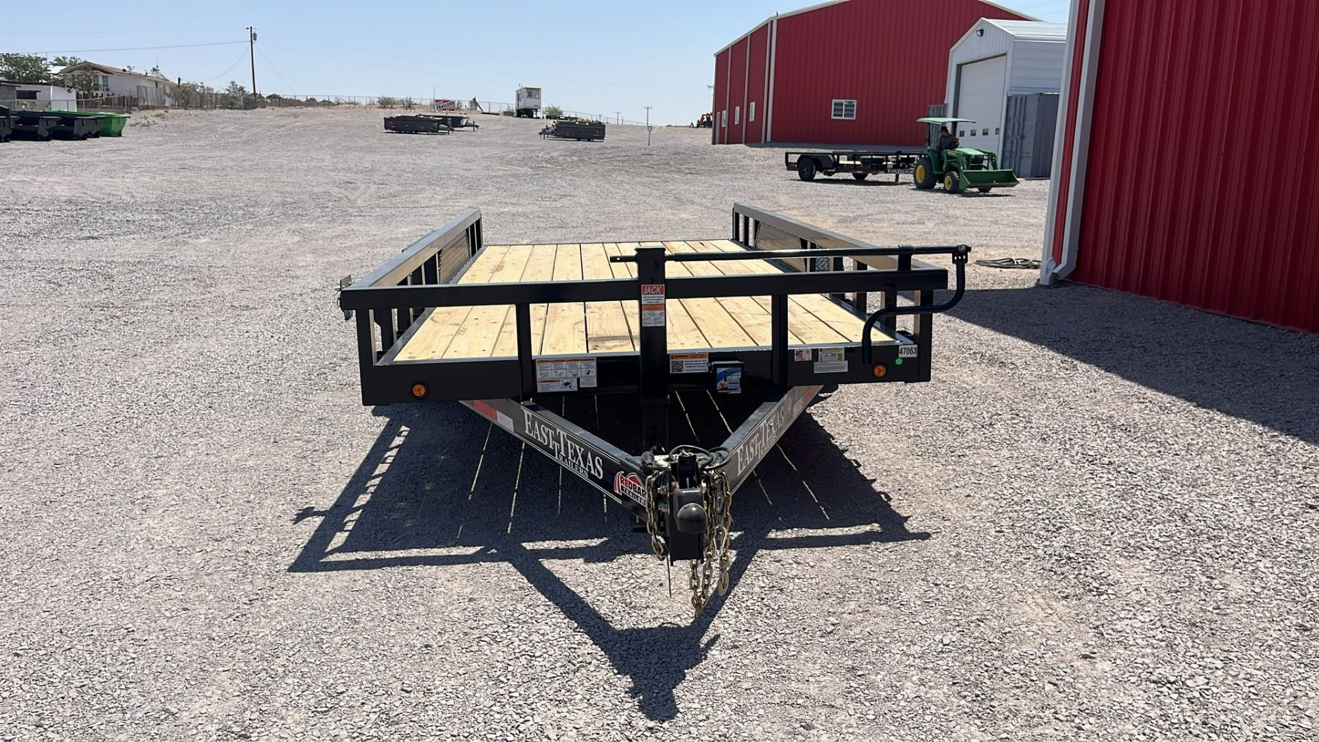New 2026 East Texas Trailers 83"X14' 14K UTILITY Equipment Trailer