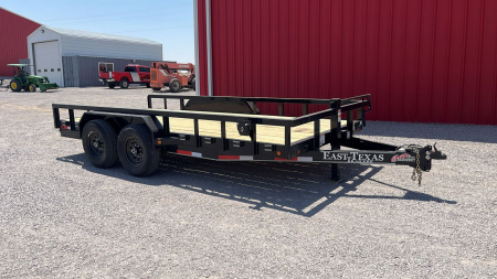 New 2026 East Texas Trailers 83 X14' 14K UTILITY Equipment Trailer