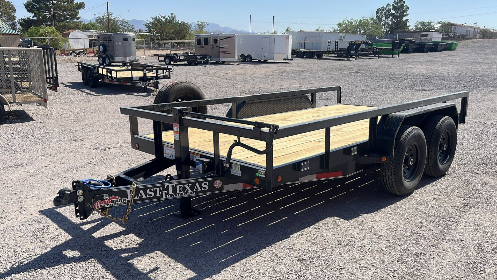 New 2026 East Texas Trailers 83"X14' 14K UTILITY Equipment Trailer