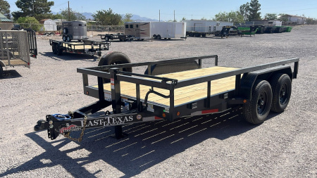New 2026 East Texas Trailers 83"X14' 14K UTILITY Equipment Trailer
