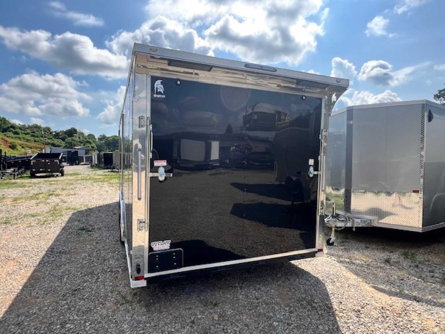 New 2026 Outlaw Trailers 8.5' x 24' 10K Torsion Spread Axle W/ Escape Door Car / Racing Trailer