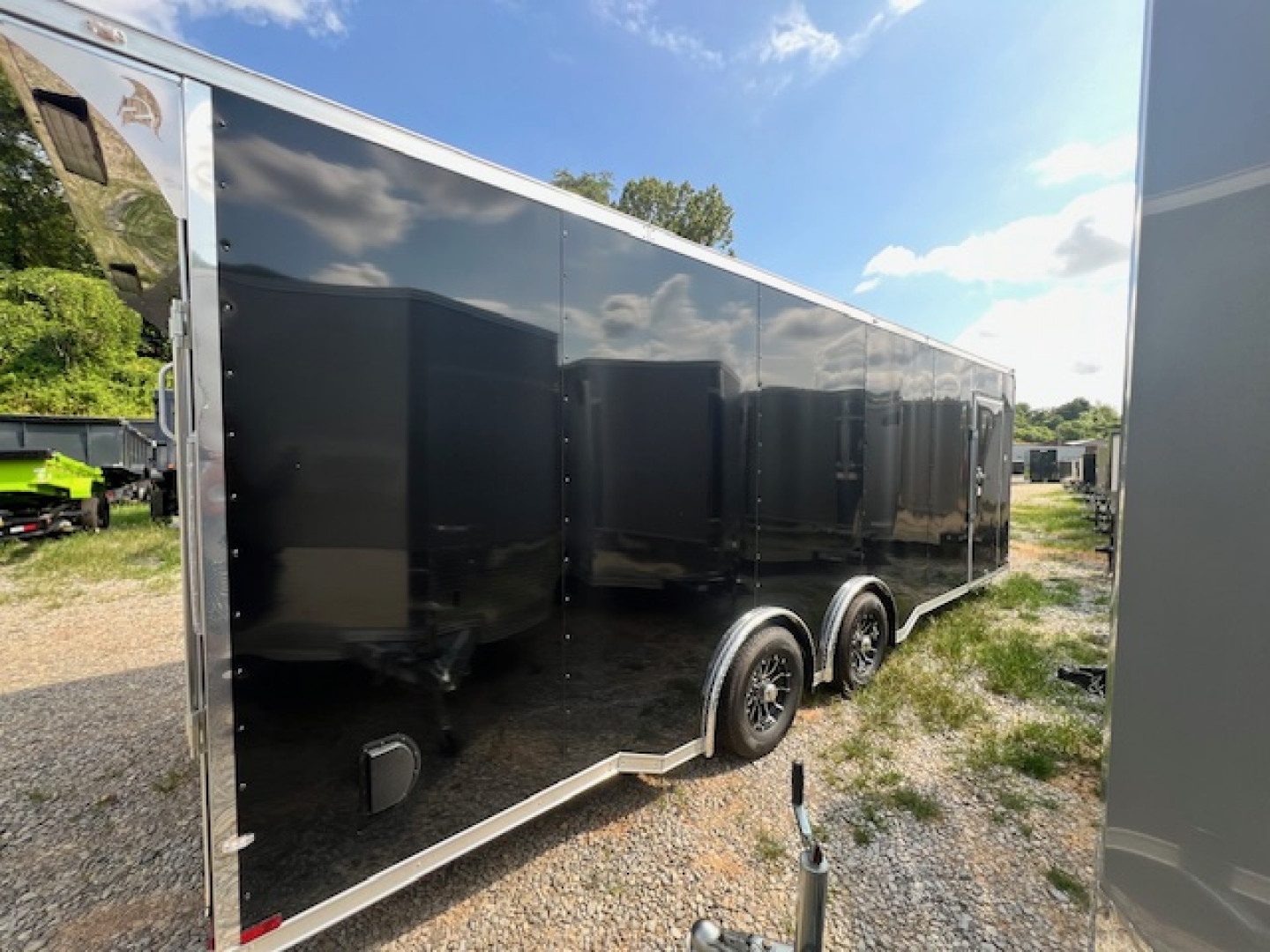 New 2026 Outlaw Trailers 8.5' x 24' 10K Torsion Spread Axle W/ Escape Door Car / Racing Trailer