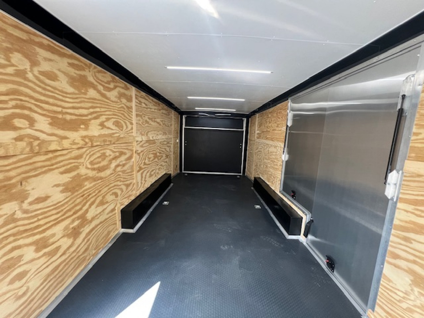 New 2026 Outlaw Trailers 8.5' x 24' 10K Torsion Spread Axle W/ Escape Door Car / Racing Trailer