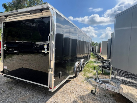 New 2026 Outlaw Trailers 8.5' x 24' 10K Torsion Spread Axle W/ Escape Door Car / Racing Trailer