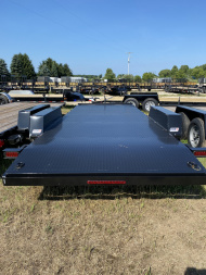 New 2025 AMO 20' 2- BRAKE STEEL DECK CAR HAULER TRAILER Car Hauler