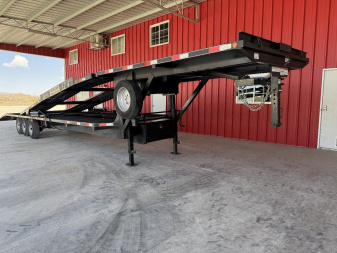 Used 2021 Kaufman Trailers 4 CAR HAULER Flatbed Trailer