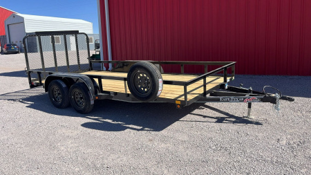 New 2025 East Texas Trailers 83 X16' UTILITY 7K Utility Trailer