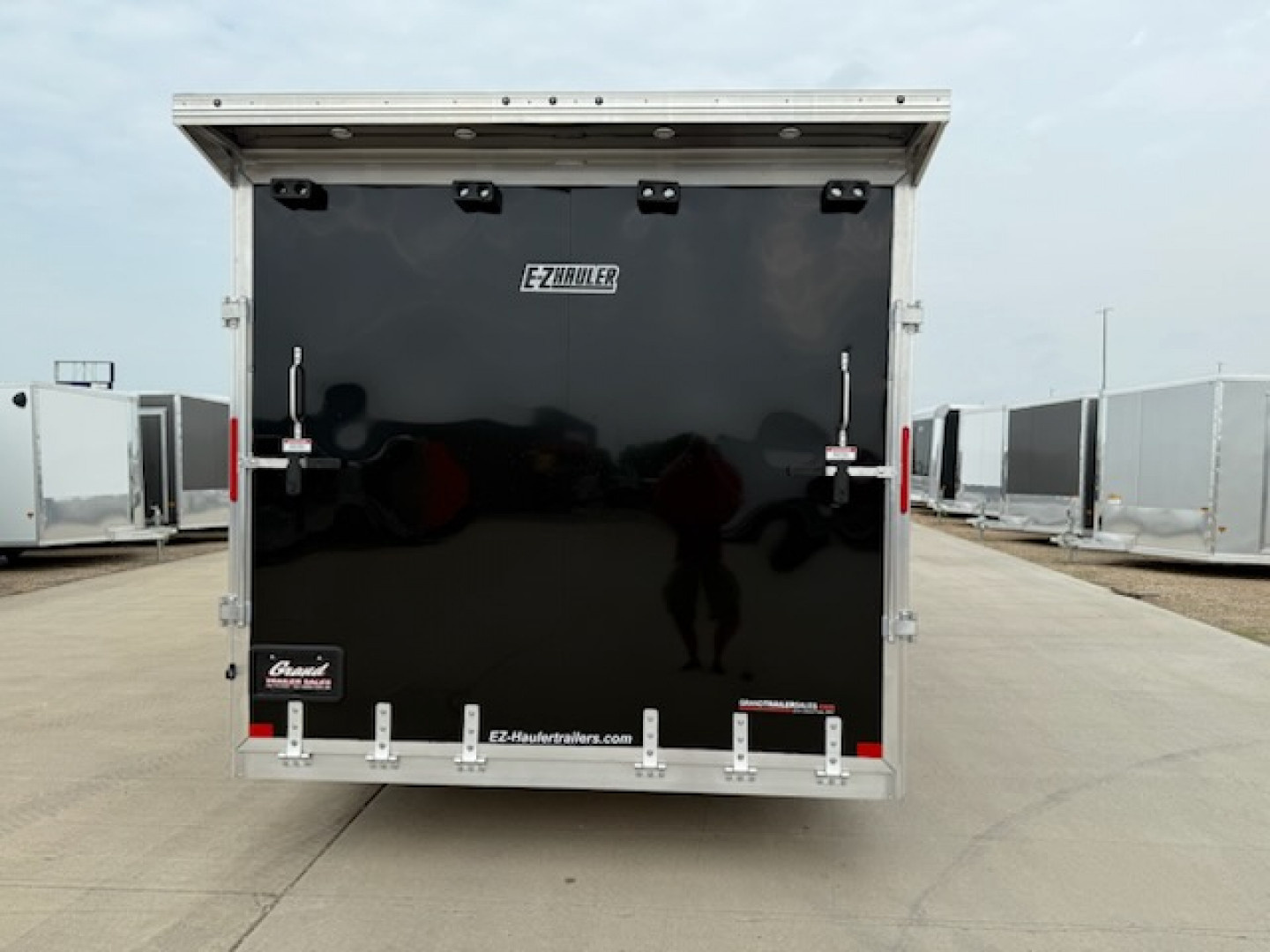 New 2026 E-Z Hauler EZEC8.5X18-UTV Cargo / Enclosed Trailer CAR HAULER